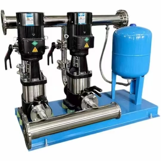 High Pressure Water Supply Booster Pump Station Customizable Cable Length 37kw Multistage Centrifugal Pump