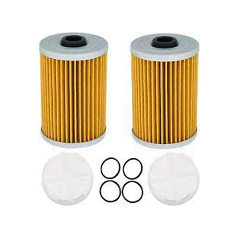 12Pcs Fuel Filter Kit For Mercury Marine Quicksilver Gen 35-8M0093688, 35-866171A01, 35-892665, 18-7977