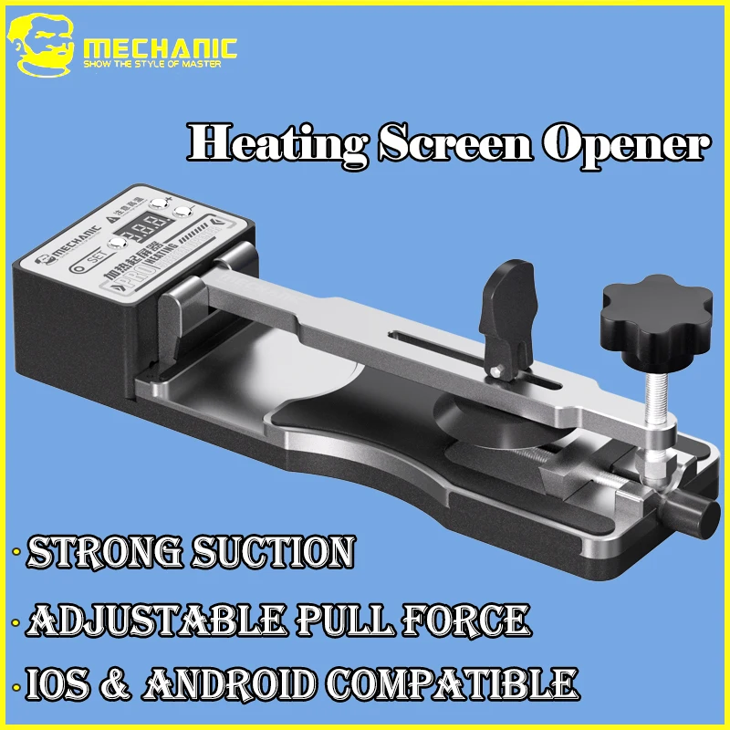 

MECHANIC PRO Heating Screen Remover Tool 150W Powerful Suction Precise Temperature Control for iPhone Android Screen Repair