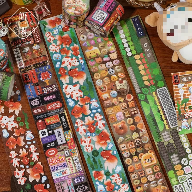 2m-retro-design-criativo-fita-de-lavagem-dos-desenhos-animados-y2k-japones-scrapbook-diario-adesivo-doce-diy-decoracao-papelaria-fita-adesiva
