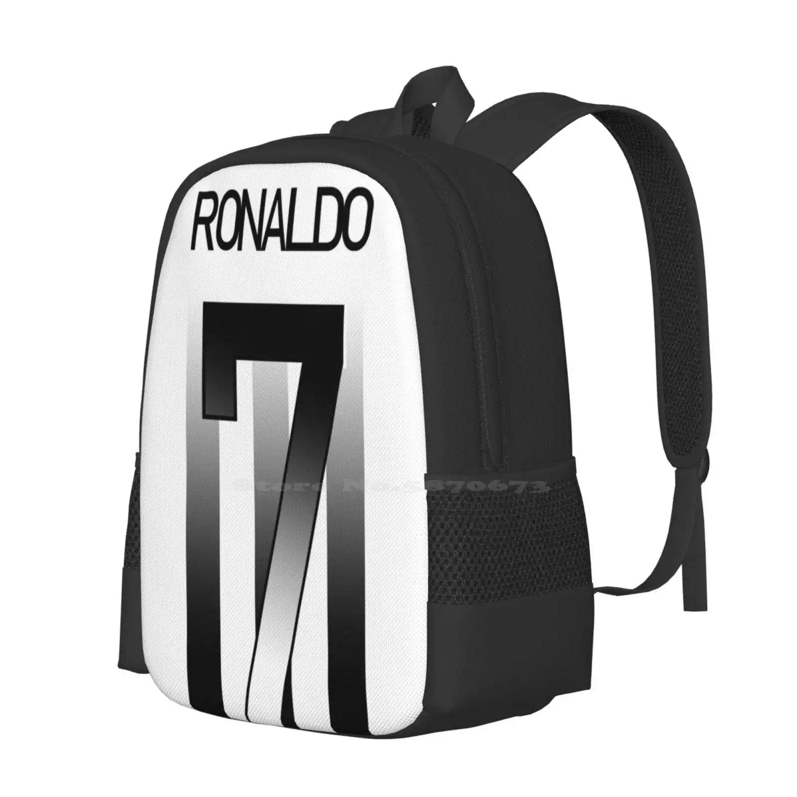 Ronaldo Football Number 7 School Bags Travel Laptop Backpack 7 7 7 Ronaldo Ronaldo Football Club Fc 7 7 Number 7 Soccer