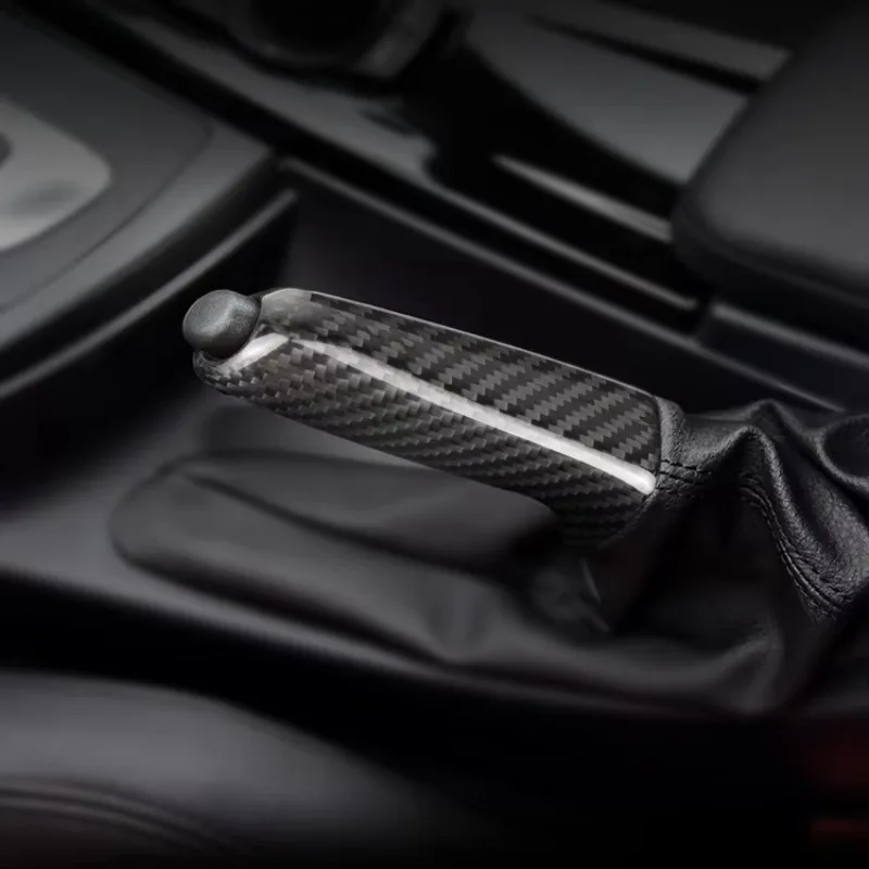 3k Real Carbon Fiber Tuning Parts Interior Accessories Cover Auto Decoration Handbrake