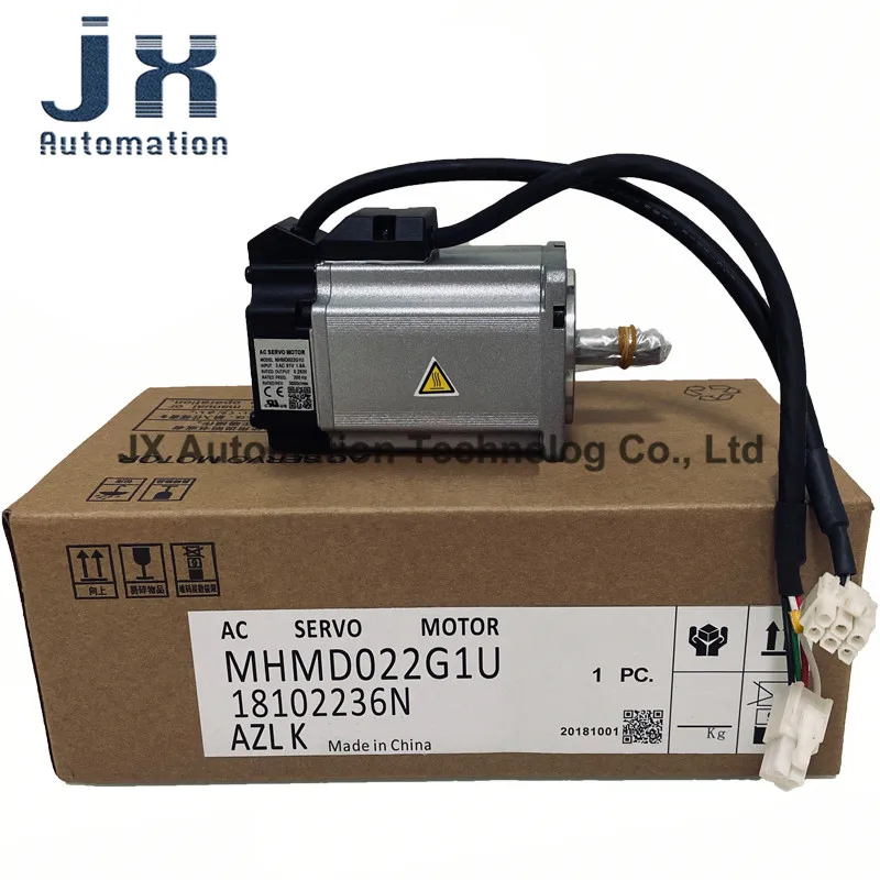 Imagem -03 - Original Minas a5 Série 200w 200v ac Servo Motor Mhmd022g1u Msmd022p1s Msmd022p1c Msmd022p1u