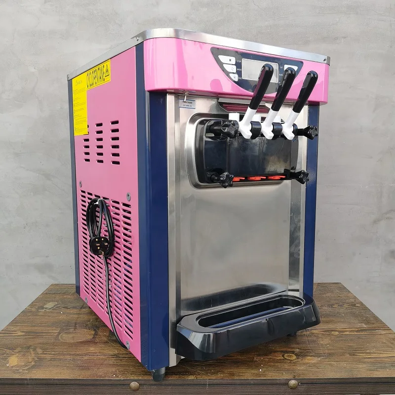 

Soft Ice Cream Machine Countertop Ice Cream Machine Commercial Tabletop Maker for Coffee shop Restaurant Shop