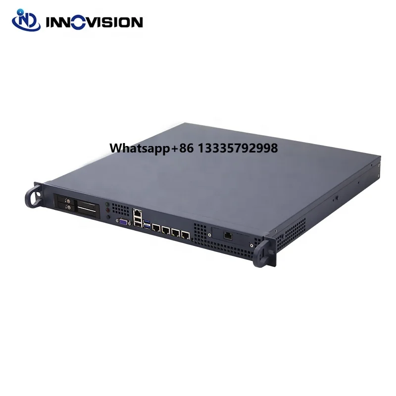 

High End 1U Rack Network Server 4Gbe LANs Firewall Server Xeon Processor Server Appliance