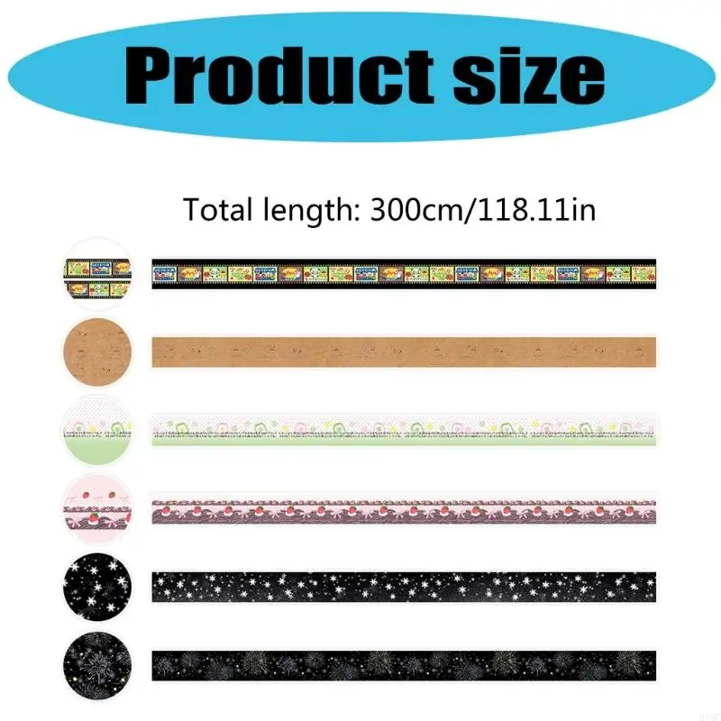 918C الشتاء موضوع washis شريط الزخرفة شريط إخفاء شريط جميل