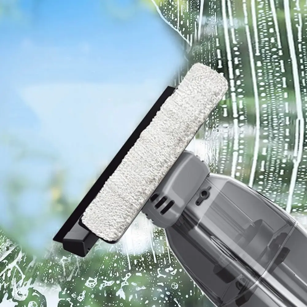 

Telescopic Rod Glass Cleaning Artifact Multifunctional Streak-Free Window Vacuum Cleaner Rechargeable Extendable To 1.45m