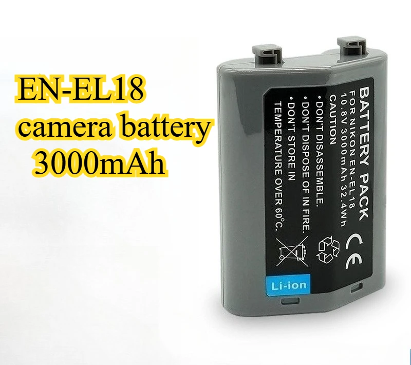 3000Mah EN-EL18 Bat… - image