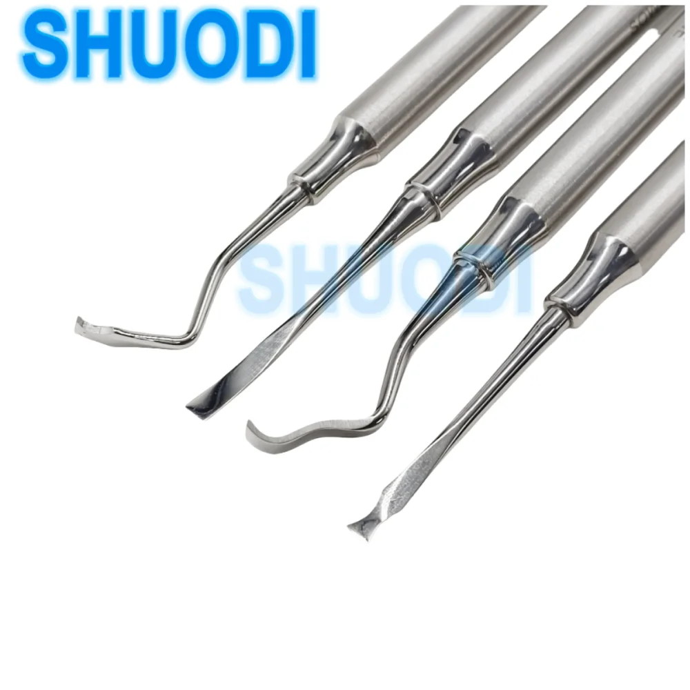 1 Piece Double ends Dental Ochsenbein Chisel Tooth Bone Knife Split Grafting Oral Surgery Tool Stainless steel