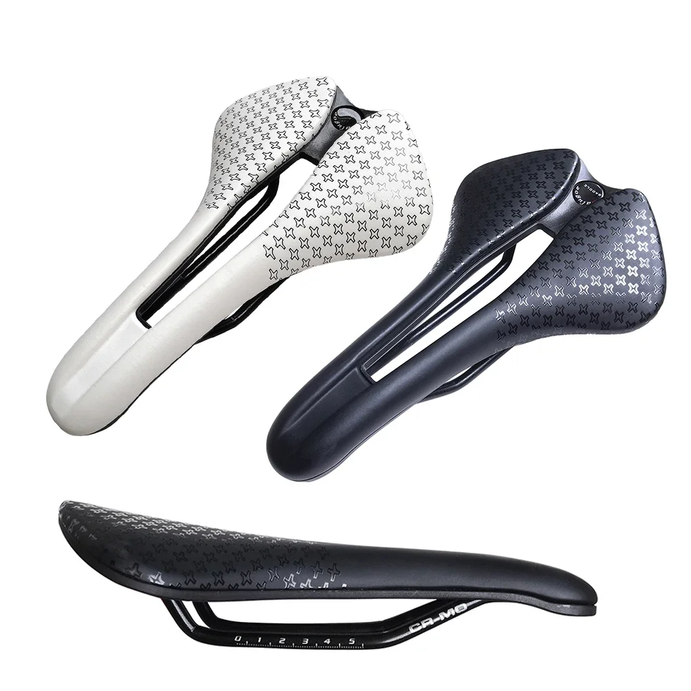 Bicycle saddle provides strong support for bicycle seats, comfortable hollow seats, mountain bike saddles, and universal seats