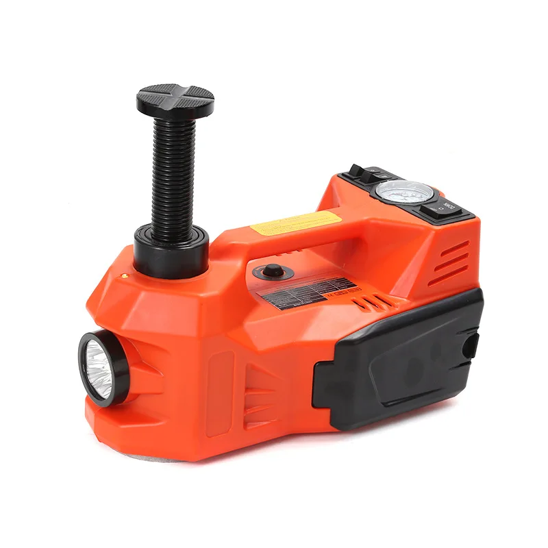 

12V vehicle electric hydraulic jack three-in-one tire change tool set air pump