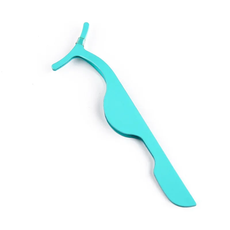 1Pc Valse Wimper Pincet Nep Eye Lash Applicator Wimper Extension Curler Nipper Extra Clip Klem Make-Up Pincet Tools