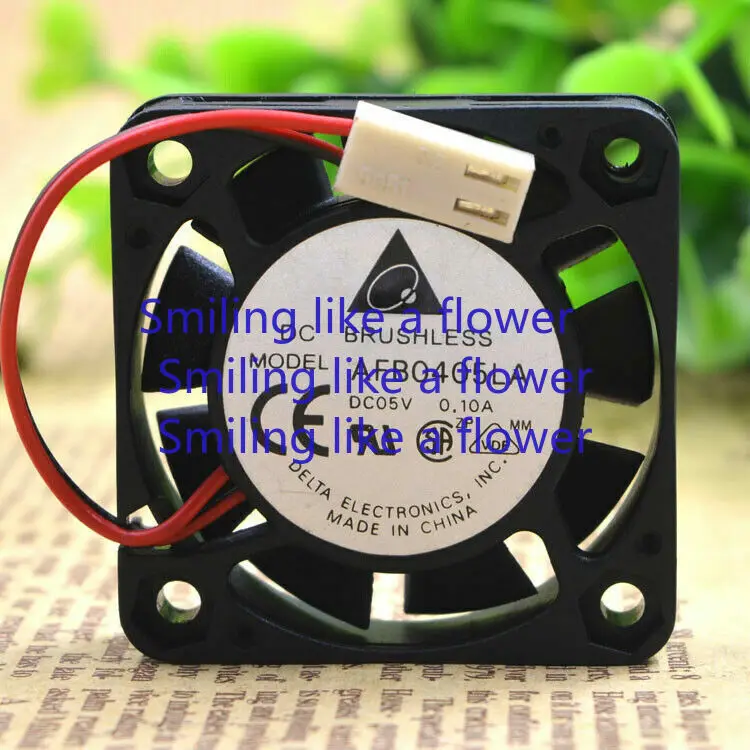 For Silent Cooling Fan AFB0405LA 5V 0.1A 40*40*10mm