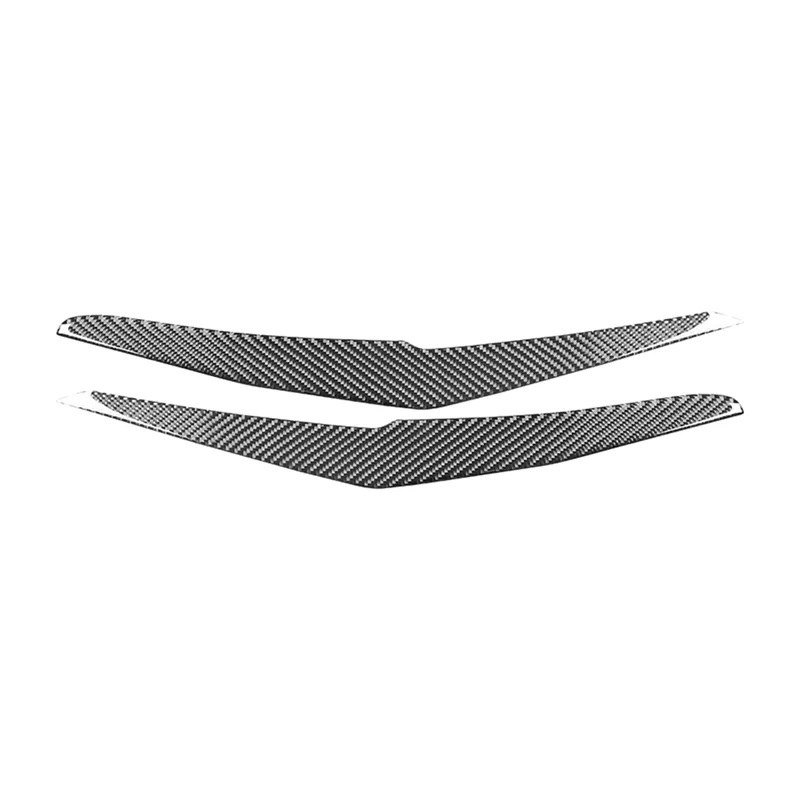 

AA-Headlight Eyebrows Eyelids Stickers Trim Cover Headlight Lid Soft Carbon Fiber For Mazda 3 Axela 2017 2018 Accessories