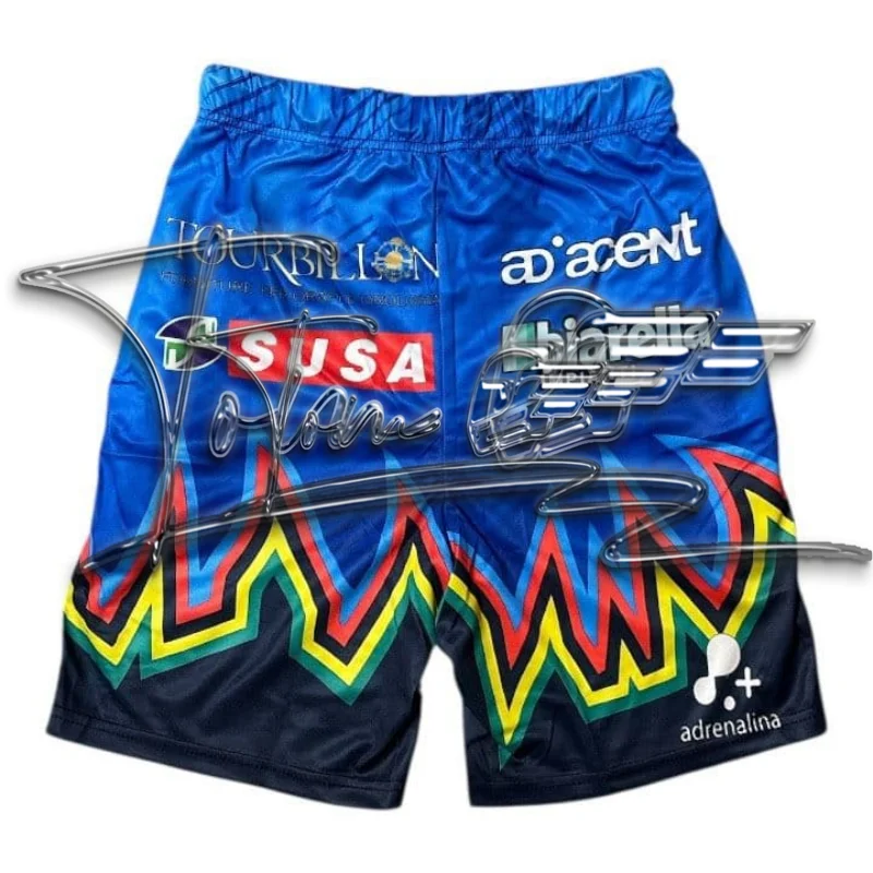 24/25 Perugia Street Style Pantaloncini sportivi estivi a respirazione rapida Top e pantaloni casual Pantaloni casual oversize Pantaloncini larghi e lunghi