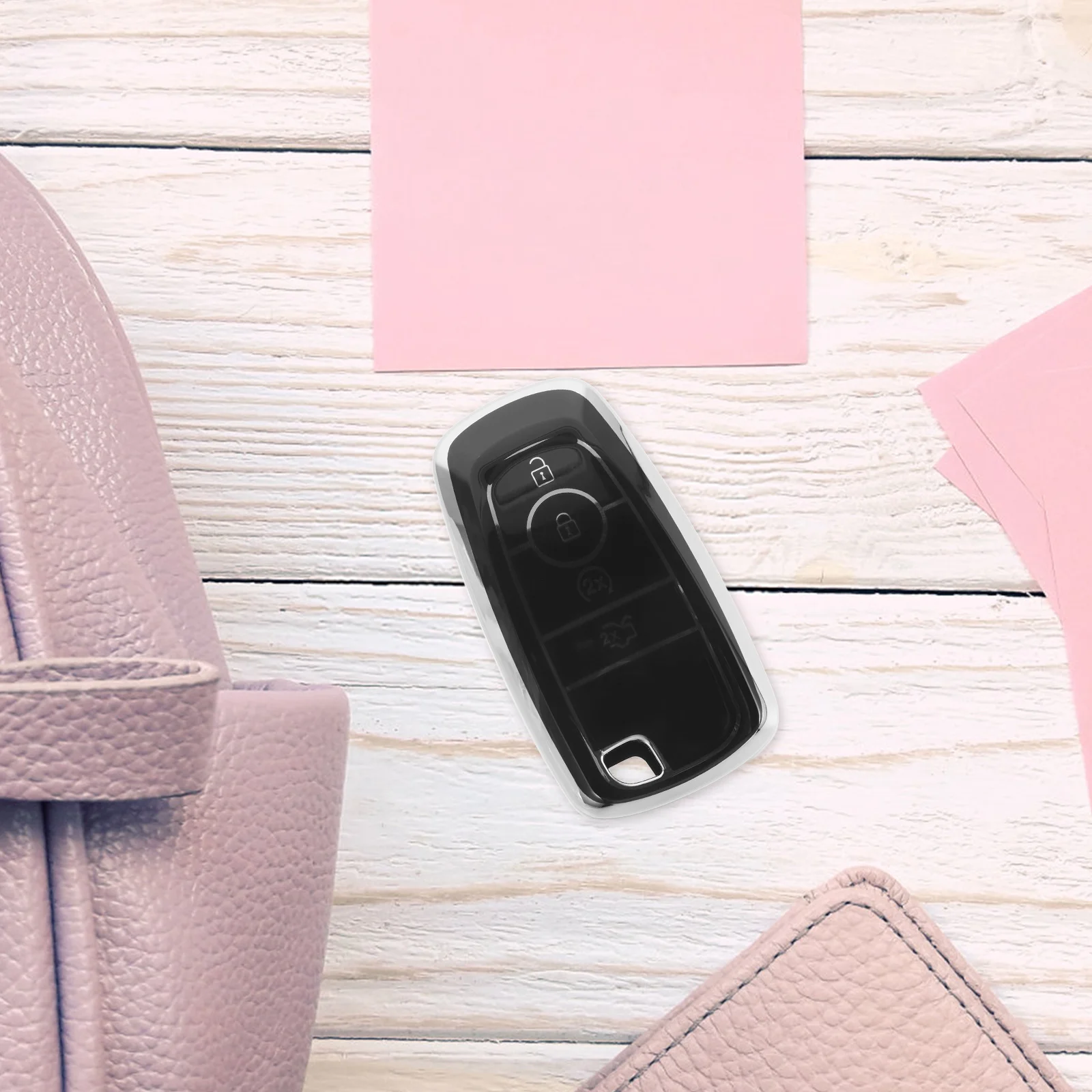 

Key Fob Holder Case Tpu Car Key Protector Sleek Stylish Design Easy Install Remove Comprehensive Protection Car Keys Accessories