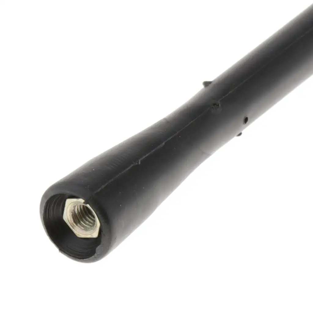 Durable Rubber AM FM Aerial Antenna Replacement Screw Mast Whip for Car Roof Home Radio System