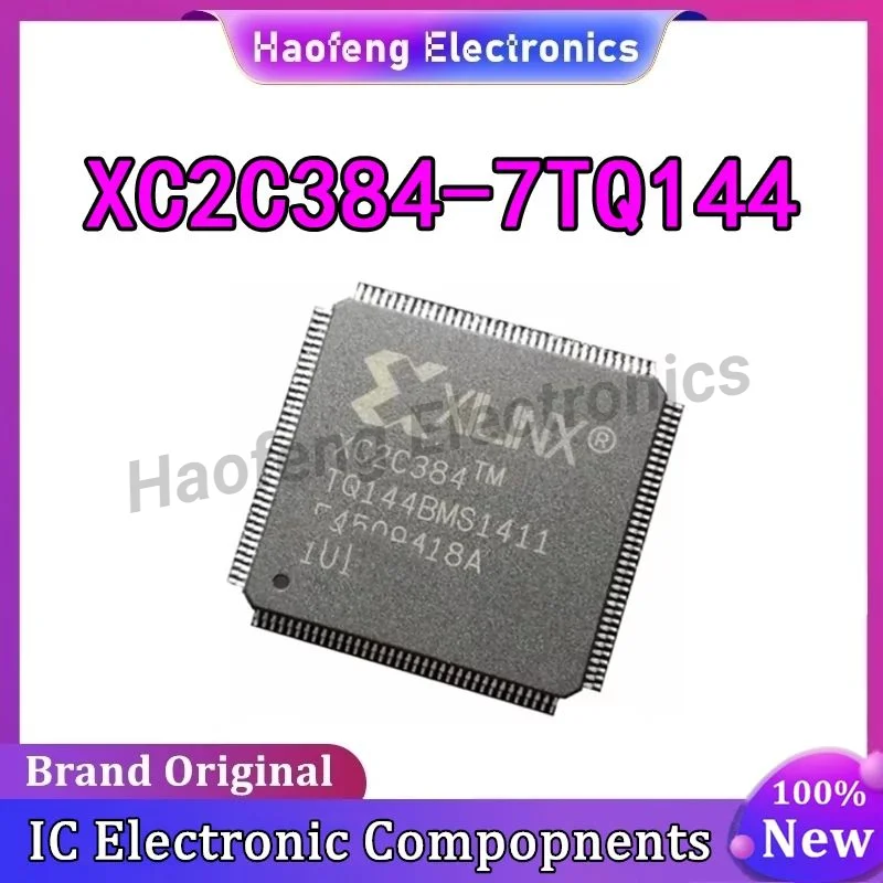 

New original XC2C384-7TQ144 XC2C384 QFP programmable processor ic chips