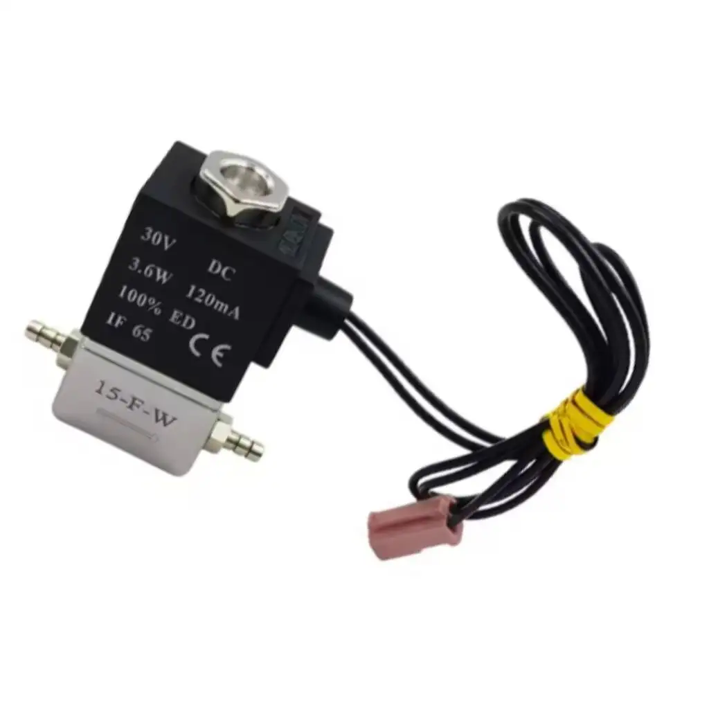 DC30V Water Solenoid Valve for Dental Ultrasonic Scaler 4×2.5mm Dual Tube Connectors Fit for FONA Sirona EMS Woodpecker