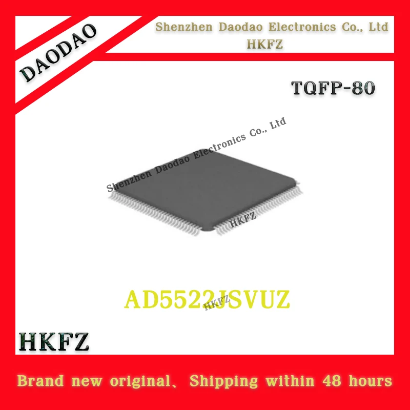 

AD5522JSVUZ-RL AD5522JSVUZ AD5522 TQFP-80 Signal source measurement unit chip IC new original