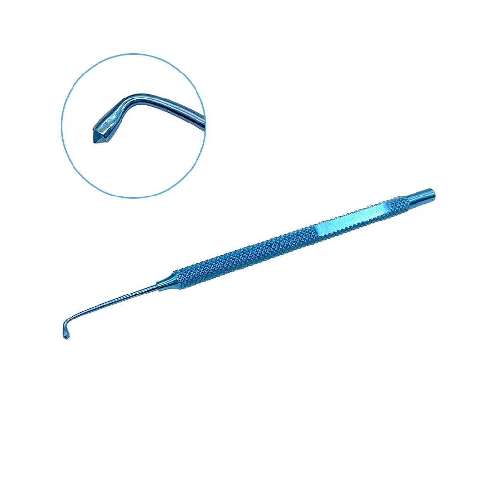 Eyelid Urrets-zavalia Scleral Marker Titanium Hook Double Ophthalmic surgical instruments