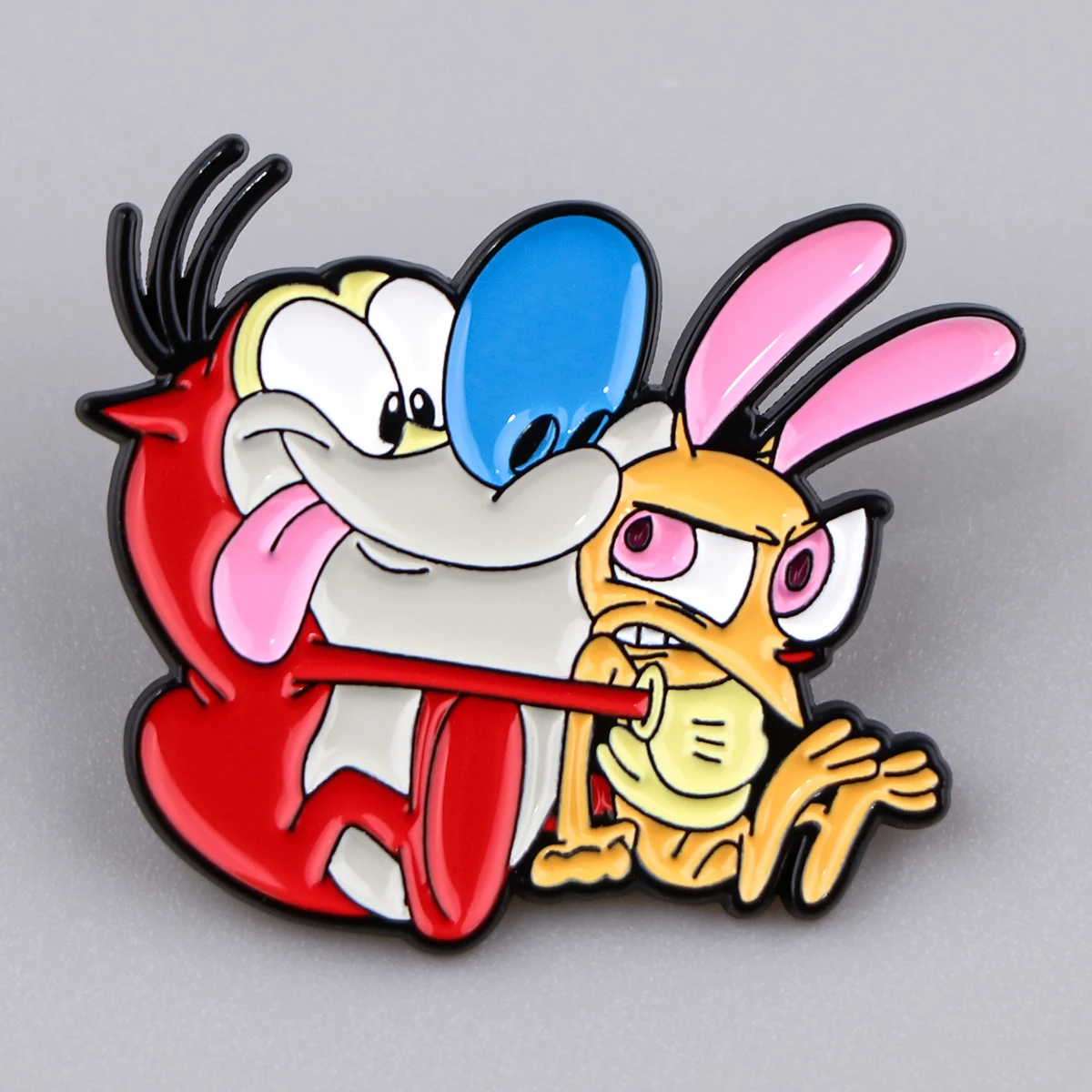 Vintage 90er Jahre Cartoon Broschen für Frauen süße Katze Emaille Pins Abzeichen Anstecknadeln für Rucksack Schmuck Kleidung Accessoires Geschenk