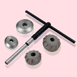 45 Degree Carbide Valve Reamer Valve Seat Cutter Grinding Wheel Pilot for Car Engine Valve Seat Repair Reamer Head