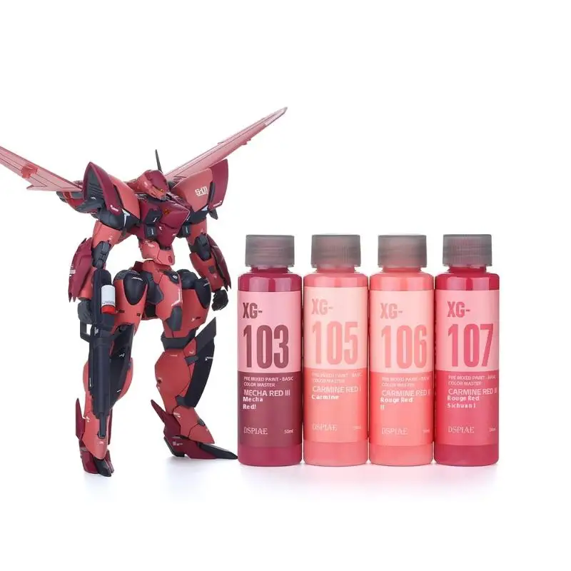 

1Pcs 50ml XG Water-Based Pre-Mixed Paint For RX-78-2 ZAKU Model Coloring Painting DIY Accessory