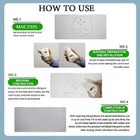 100g White Wall Repair Paste Roller DIY Patching Wall Latex Paint Drywall Repaint Brush Remove Stains Graffiti Home Accessories 4