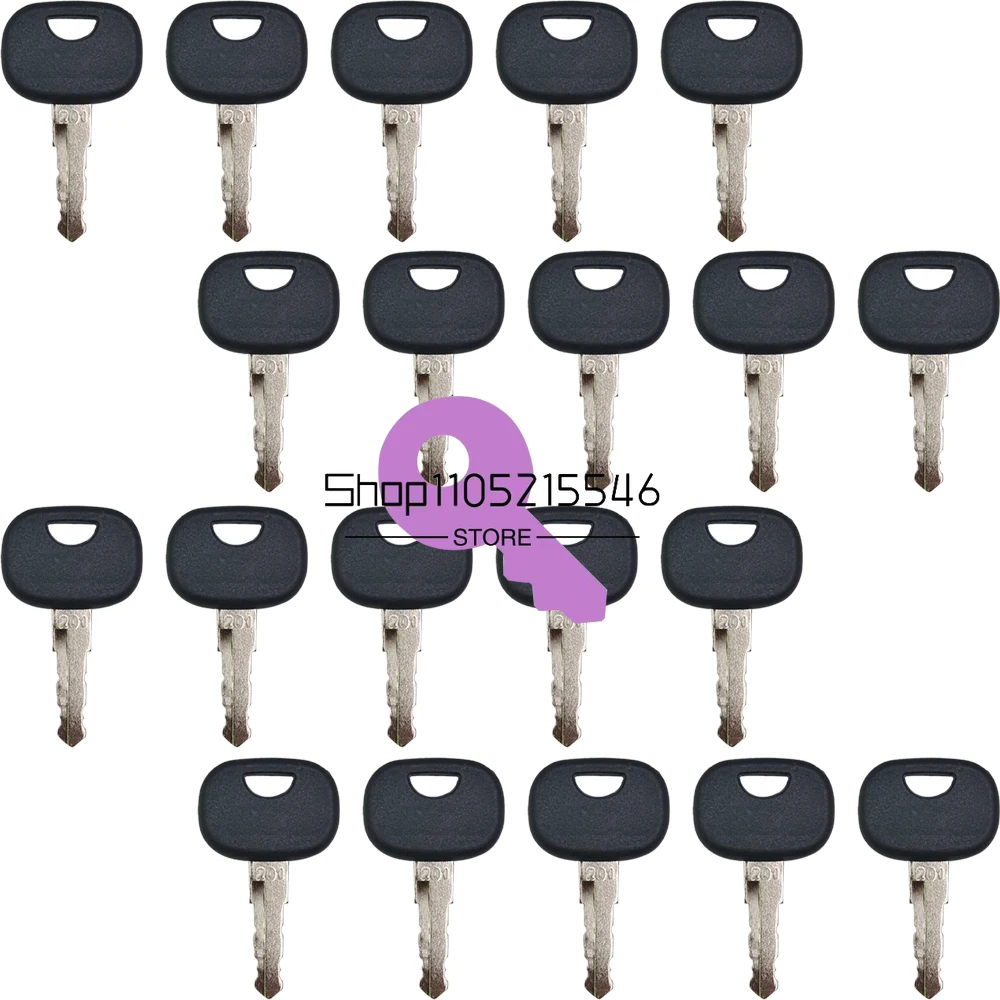 20/10/5/1pcs New 201 Construction Equipment  Ignition Keys for Atlas Takeuchi  NR. 201  Wheel Loader 3643912 Fit TW65 TW80