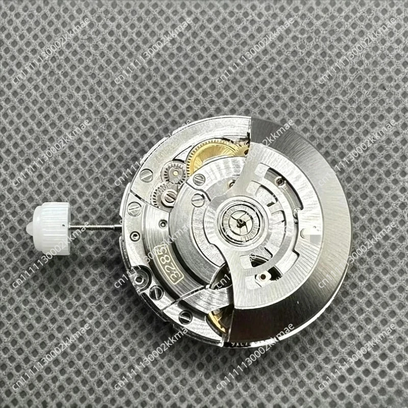 For Watch Accessories Shanghai 3285 Movement 4-hand GMT Automatic Movement Blue Hairspring