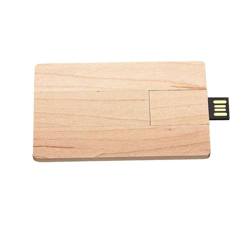 ฟรีที่กําหนดเองเลเซอร์แกะสลักโลโก้การ์ดไม้รุ่น USB2.0 แฟลชไดรฟ์ 4GB 8GB 16GB 32GB 64GB 128GB