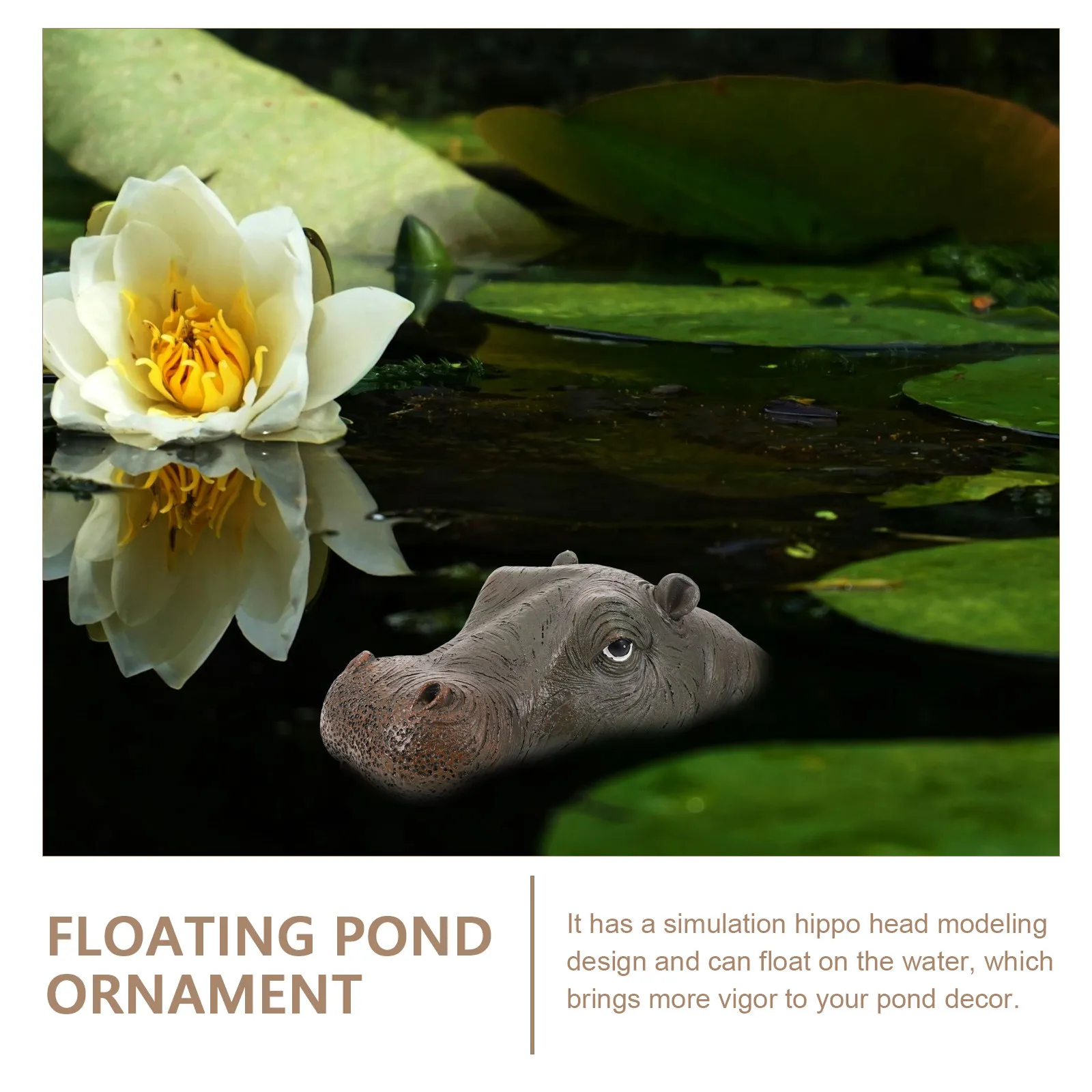 Artificial Water Floating Pond Decor Garden Decoration Halloween Christmas New Year Floating Water Decoration Simulation