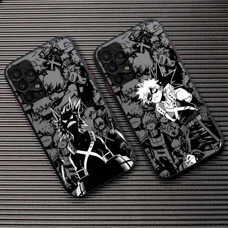 Bakugo Katsuki Cartoon For Samsung Galaxy A25 A24 A20 A16 A15 A14 A13 A12 A11 A17 A06 A05 A04 A23 A22 A21S Phone Case Cover