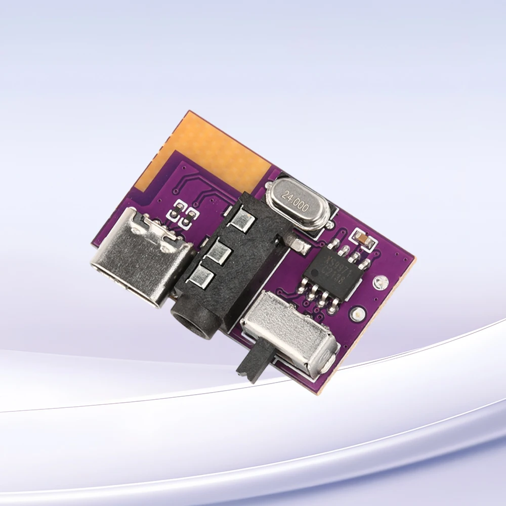 5W DC3.5V-5V Single Channel Audio Amplifier Bluetooth Decoding Board Supports TWS Pair TYPE-C