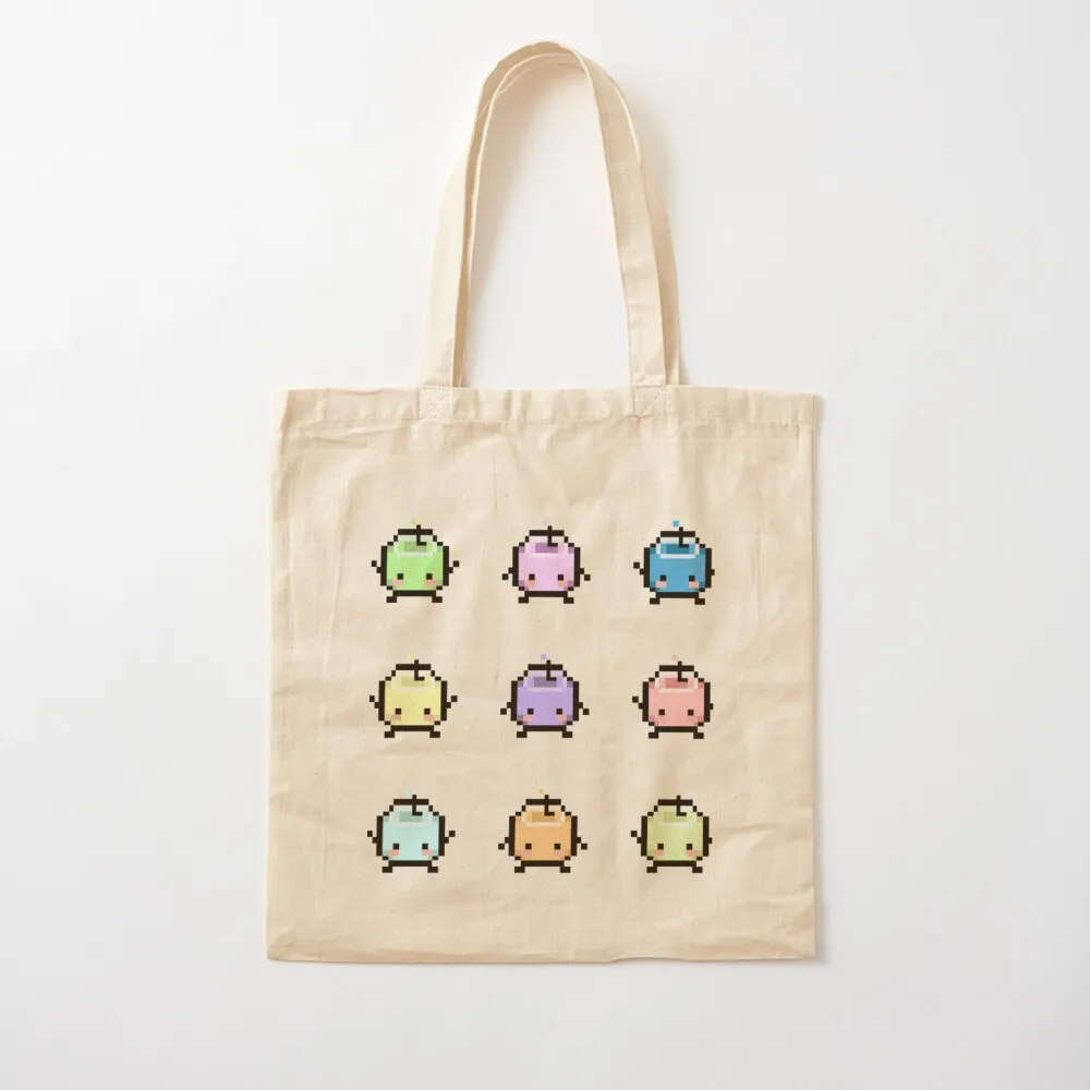 Stardew Valley Pastel Junimos Tote Bag custom bags Portable shopping bag bags luxury women