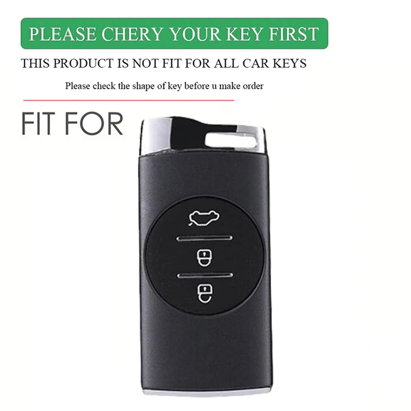 Silicone Car Key Cover For Chery Tiggo 7 Pro 8 Pro Exeed Tiggo 2 3x Arrizo 5 Pro Gx 5x EQ7 Auto Shell Fob Holder Accessories