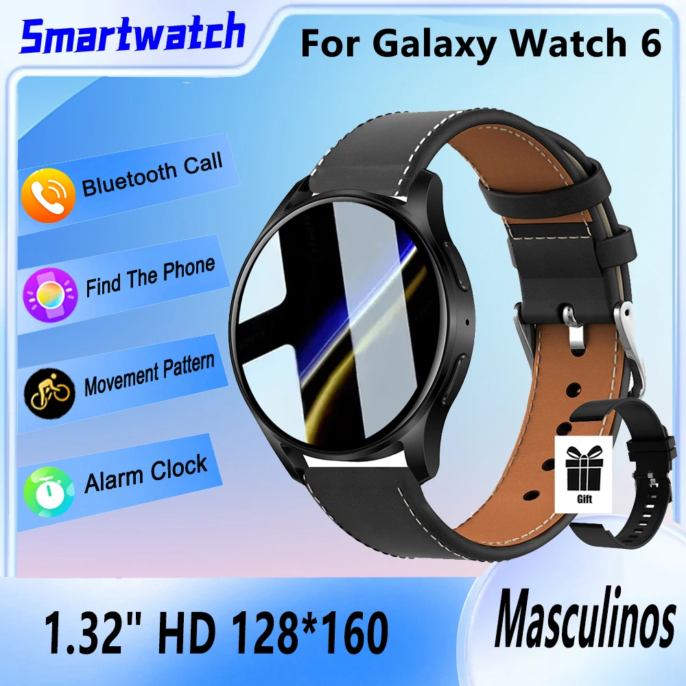 Masculinos For Galaxy Watch 7 Smartwatch Men 1.32