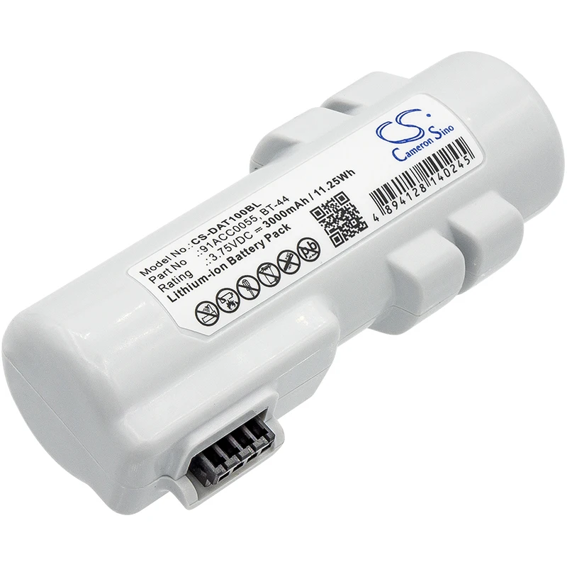

3.75V 3000mAh Barcode Scanner Battery 91ACC0055 BT-44 94ACC0333 for Datalogic Joya Touch A6, MEMOR 1, Joya Touch 22