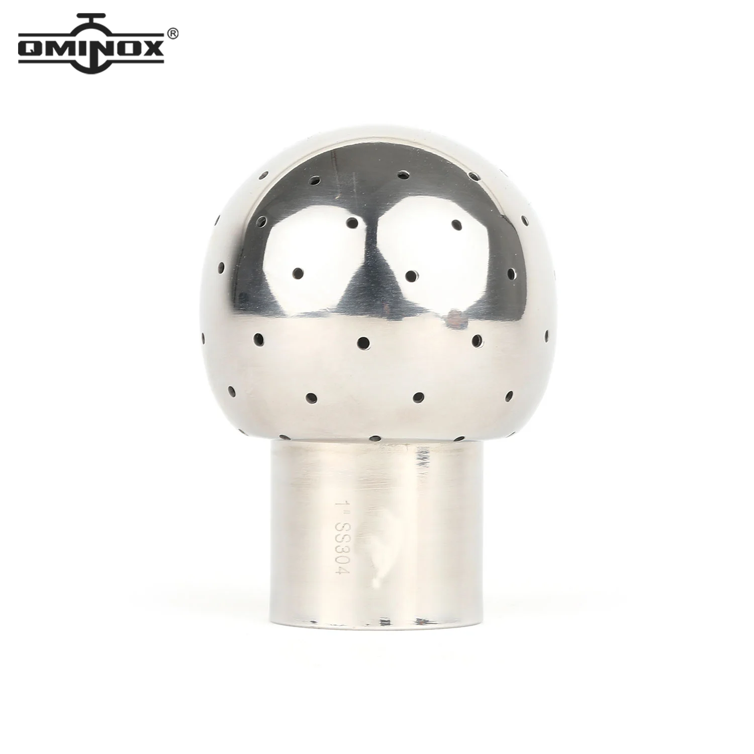 SS304 Thread Female Spray Ball Stainless Steel Sanitary Fix Tank Cleaning Ball Internal wire fixed cleaning ball1/2