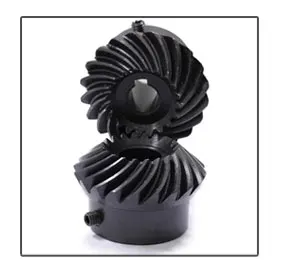 45 # Stahl-Spiralkegelradgetriebe, 2M, 15T bis 60T, Modul 1:4, 90 Grad Differentialgetriebe, gleicher Übersetzungsverhältnis, Durchmesser 8mm bis 12mm, Loch – Detail 4