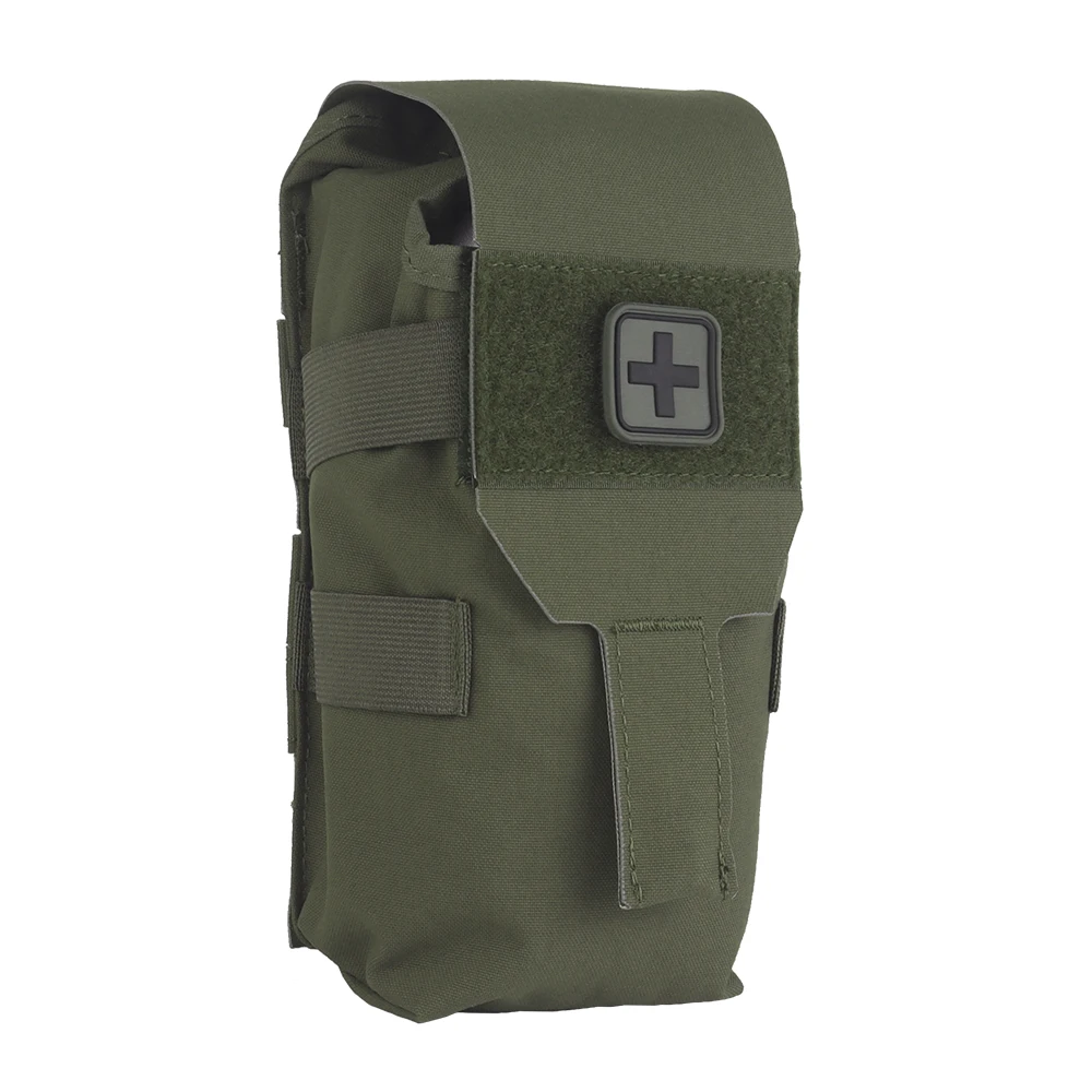 POSEIDON DEFENSE Small Vertical First Aid Bag Medical Pouch Multifunctional Accessories Outdoor Survival Bag IFAK Supplies Pouch