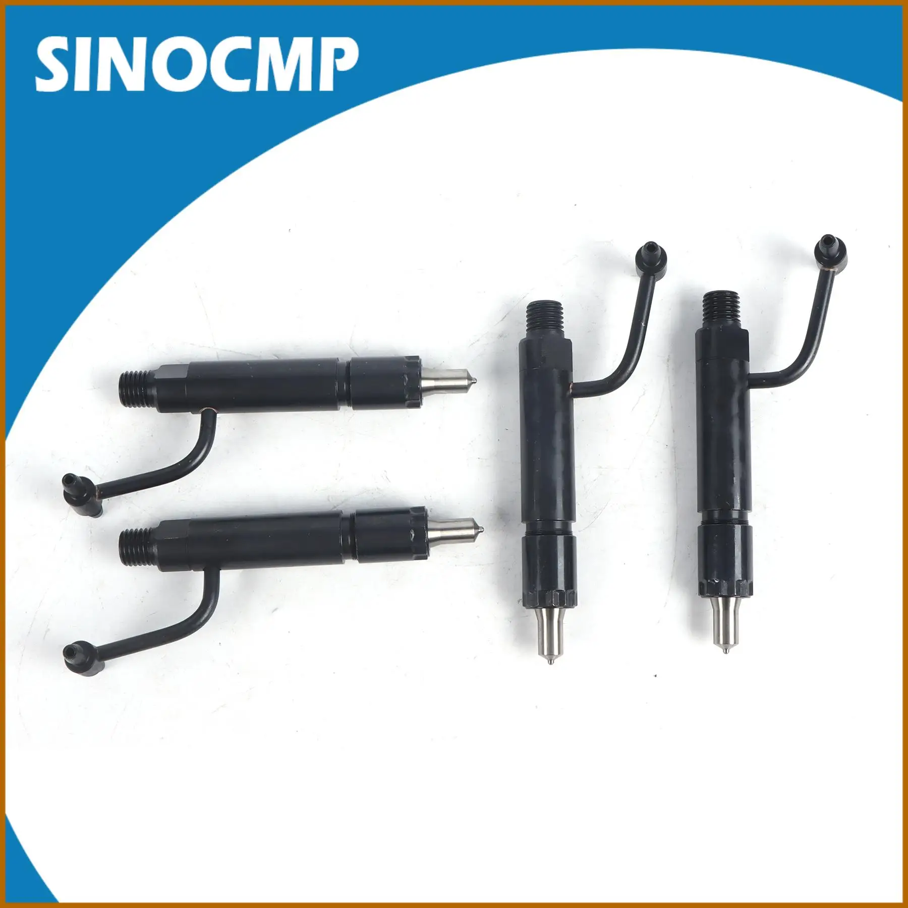 4x bocal injetor de combustível para motor Komatsu 3D88E-6BP-DA 3D88E-6, escavadeira PC55MR-3 PC45MR-3, motor Yanmar 3TNV88 3TNV84 4TNV88