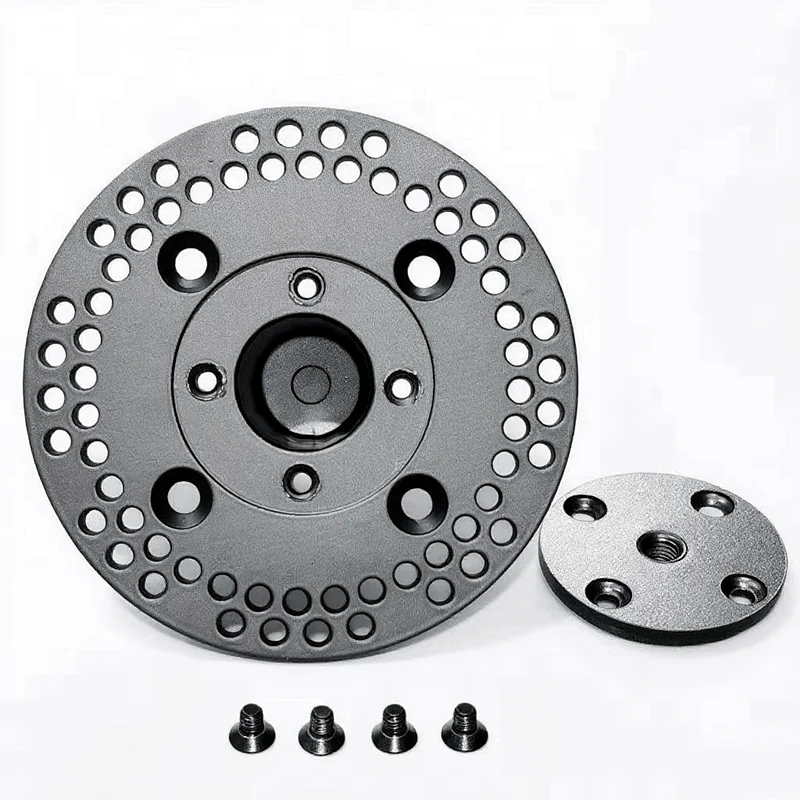 Zylinderhalterung aus Aluminium für Lautsprecherkabine mit 35 mm Stange | MW Audio Heavy Duty legierter Stahl | 150x90mm – Detail 2