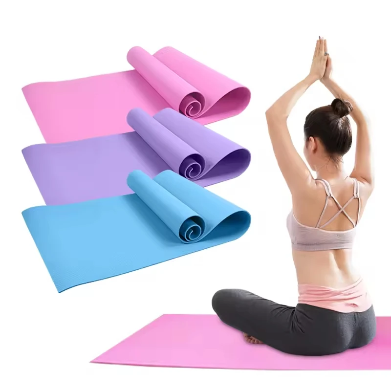 High Quality Eco-Friendly EVA Yoga Mat 4mm Thickness Customized Logo & Color