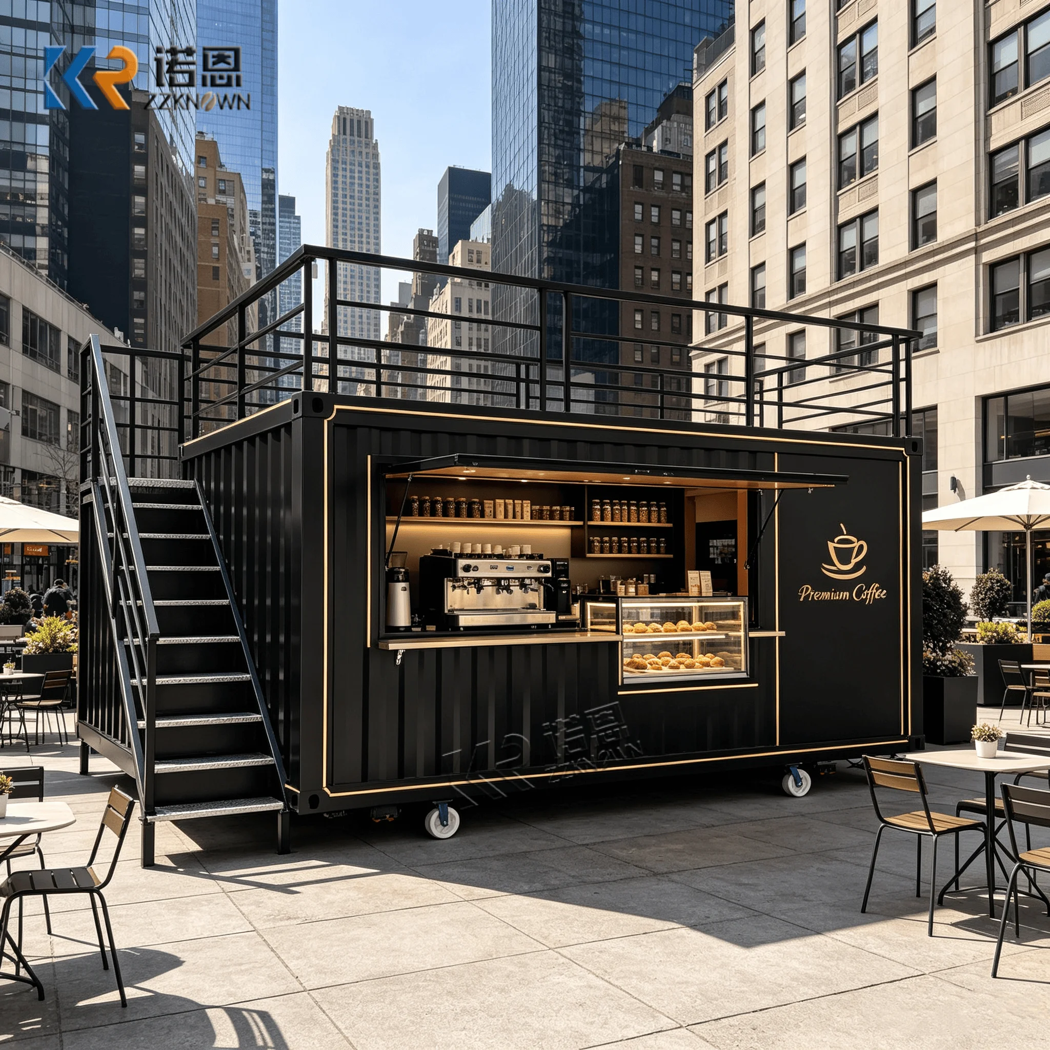 High Quality Street Food Trailer Vintage Food Truck Outdoor Mobile Food Truck Trailer for Night Market Snacks
