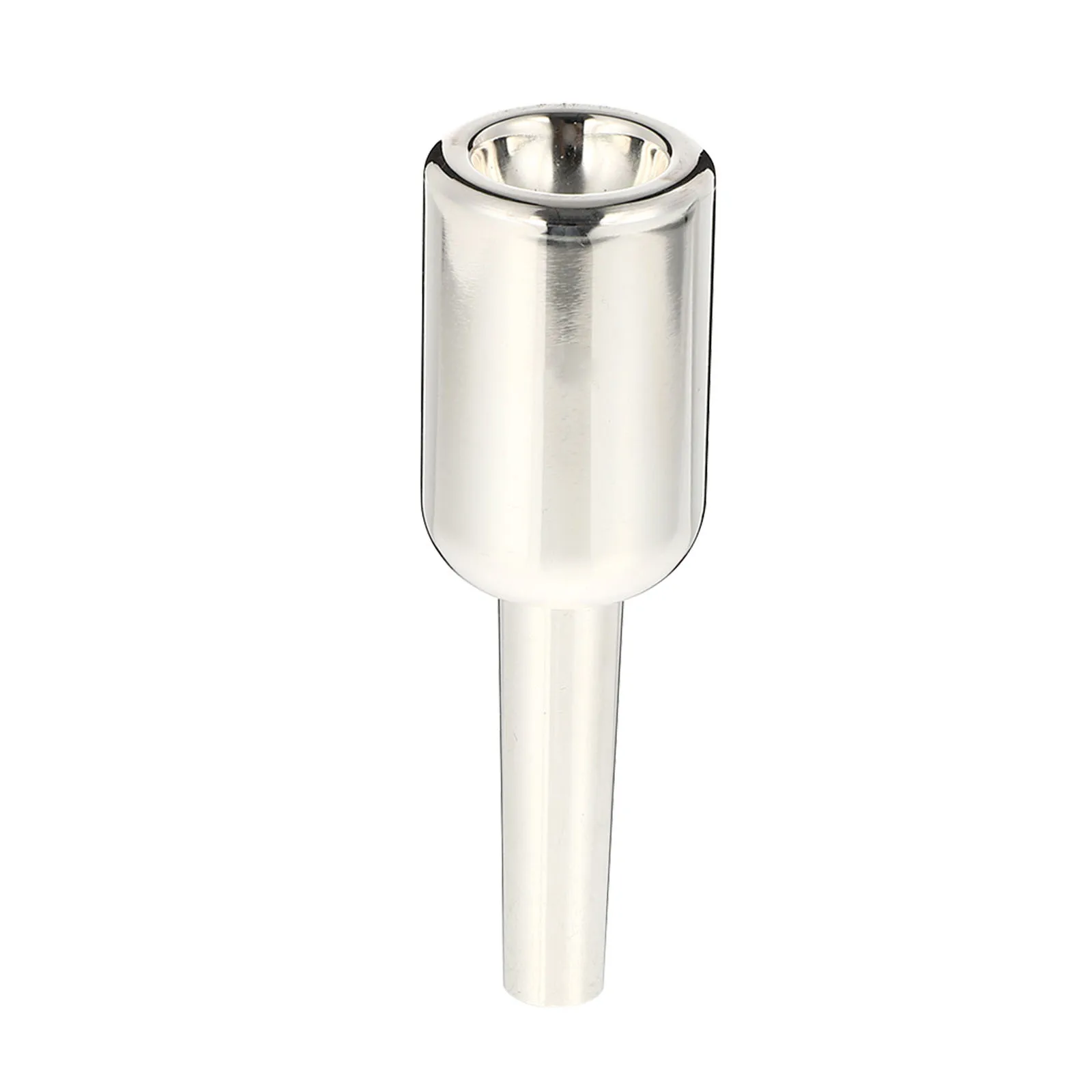 

Silvering 5c Size Trumpet Mouthpiece Heavy Type Polished Durable Ideal for Practice and Replacement Trumpet Replacement