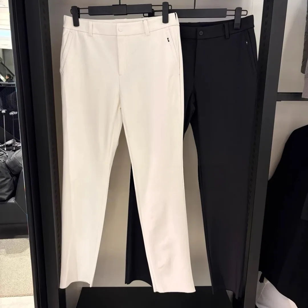 Golf Pants 2026 Fall New Korean Style Quick Dry Solid Slim Fit Lightweight Breathable Four-Way Stretch Casual Outdoor Soft