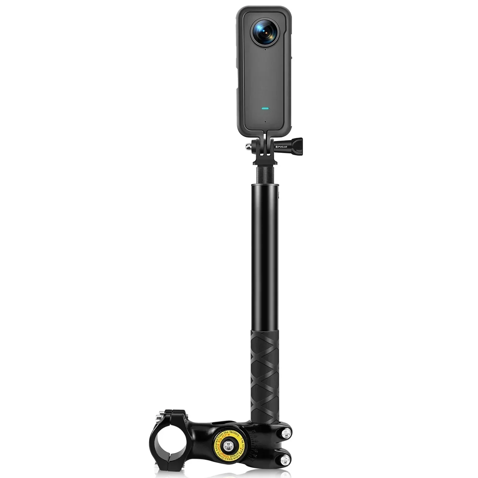 Motorfiets Fietsstuur Armatuur Mount Camera Beugel Adapter & Monopod Stand Voor Insta 360X3/EEN X2/EEN R/EEN RS