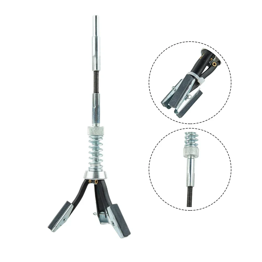 Three-jaw Cylinder Sander Inner Diameter Grinder Steel Cars Engine Brake Cylinder Bore Hone Tools Flexible Shaft Honing 18-63mm